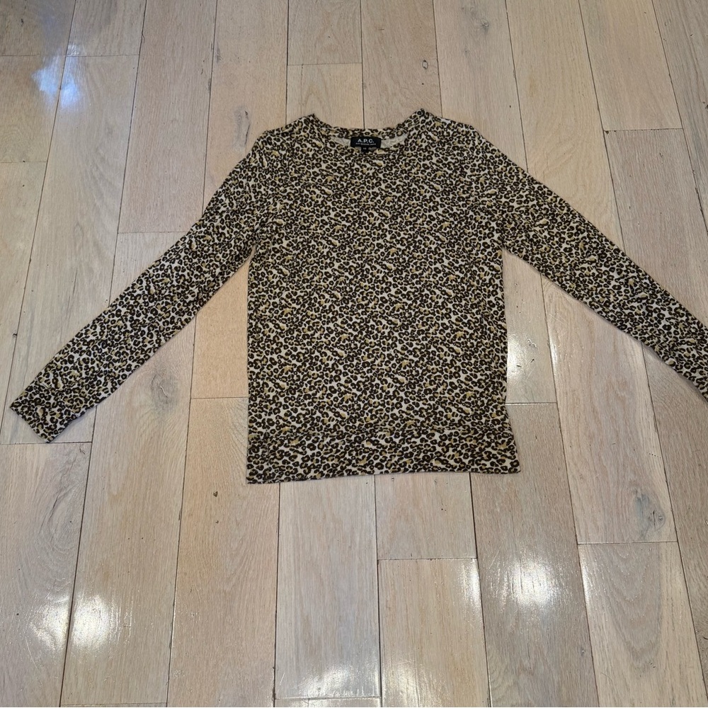 A.P.C. Animal Print Top